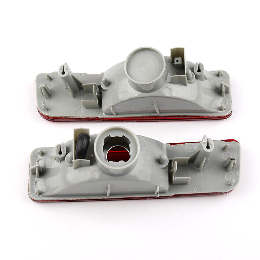 Aplicable a Mitsubishi 03 / 04 / 05 / 06 Outlander parachoques traseros luz de niebla trasera indicador de freno reflector