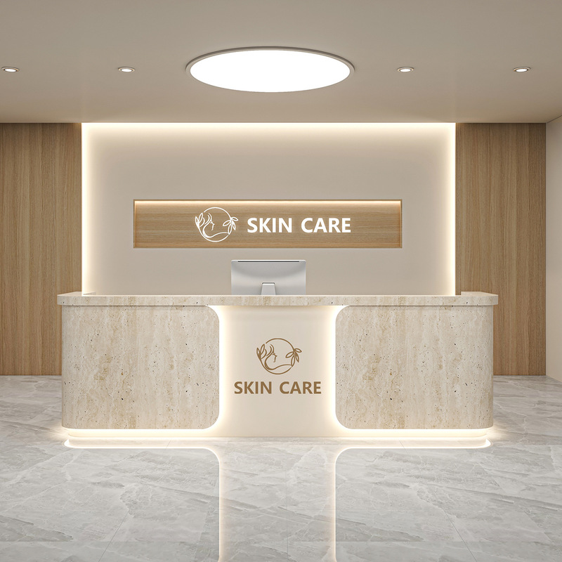 Beauty Salon Front Desk, Wellness Center, Guesthouse, Shop Bar Counter, Training Institution, Cash Register, Company Reception Desk Beauty Salon Front Desk, Wellness Center, Guesthouse, Shop Bar Counter, Training Institution, Cash Register, Company Reception Desk