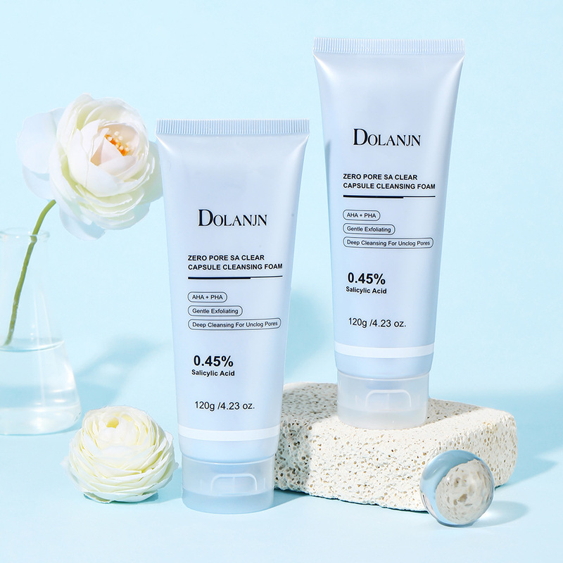 Cross-Border Pore-Free Capsule Cleansing Foam with Fruit Acid and Salicylic Acid Daily Facial Cleanser Skin Care Wholesale Cross-Border Wholesale Cross-Border Pore-Free Capsule Cleansing Foam with Fruit Acid and Salicylic Acid Daily Facial Cleanser Skin Care Wholesale Cross-Border Wholesale