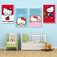 ����èhello kitty��ͯ��diy�����ͻ���ͨKTè�ֻ����Ϳɫ�Ͳʻ�