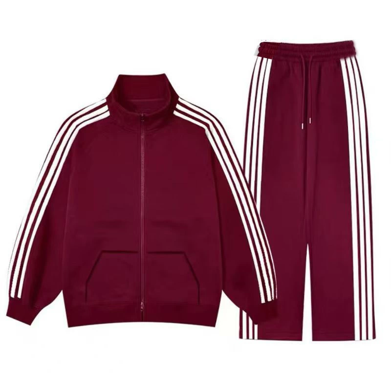 Autumn Unisex Tracksuit Set, 2-Piece Sportswear, Multi-color, Sizes M–5XL