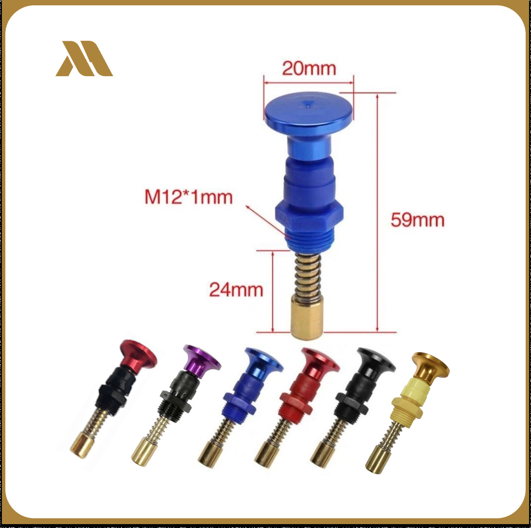 (2개) KEIHIN 오토바이 KEIHIN PWK 기화기 댐퍼 PE 범용 자동 케이블 수정 CNC 수동 OKO