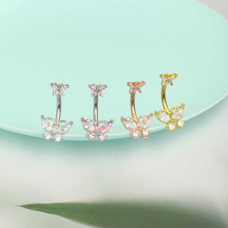 Labret piercing jewelry detail image