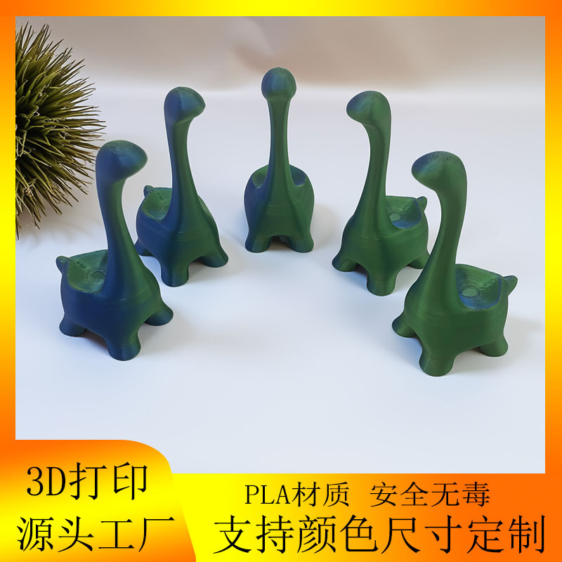 爆款3D打印戒指架展示架创意摆件摆摊夜市手办动物模型玩具