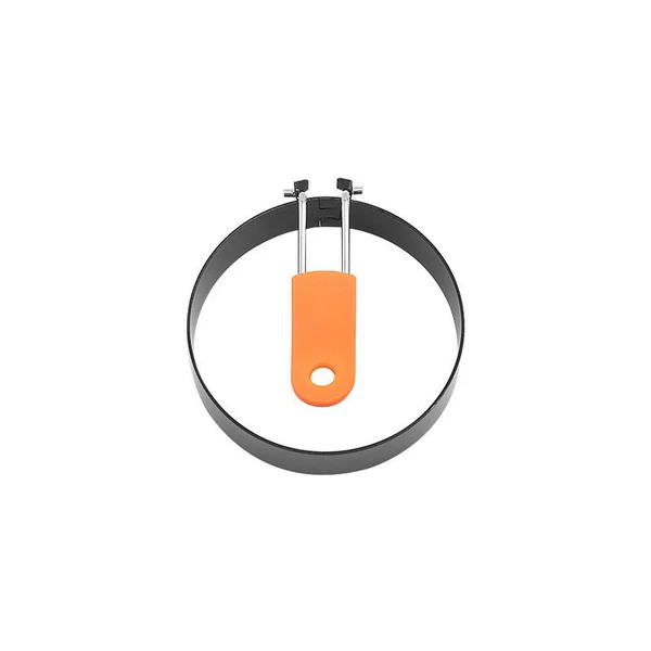 Round orange handle omelette (diameter 8.9cm)