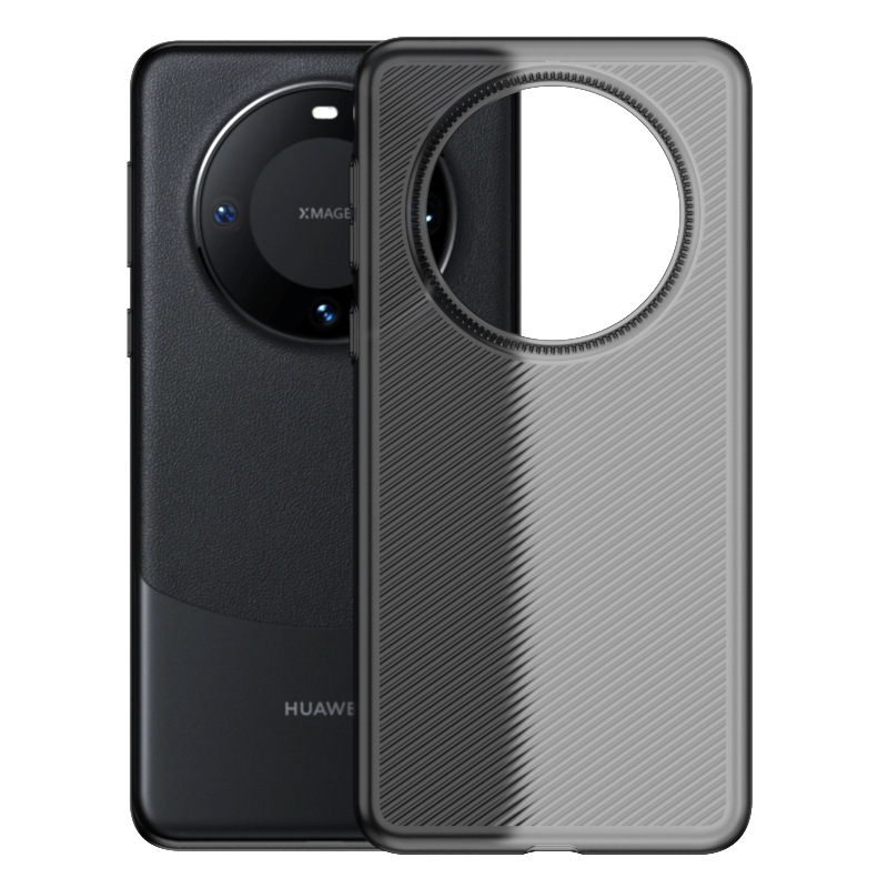 Wave pattern transparent black