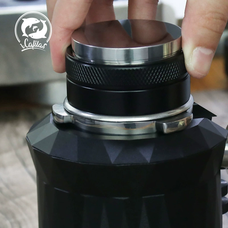 Portable powdery powder coffee triggeon powder pressed powder can adjust the height with a non -slip threaded bottom filler