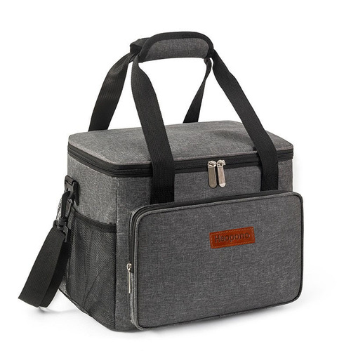 Amazon Outdoor Portable Insulated Lunch Bag American Oxford Cloth Large Capacity Crossbody Insulated Bag