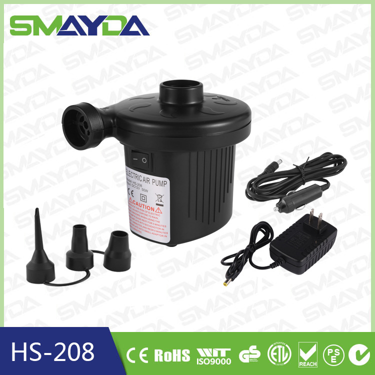 充气泵手持208充气抽气电泵充气床充气泵车家两用泵泳池充气泵