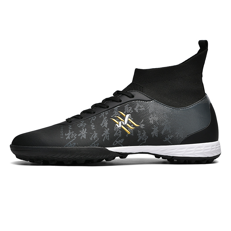 2025 nuevos zapatos de fútbol transfronterizos nuevos zapatos de fútbol transfronterizos para hombres clavos cortos césped antideslizante al por mayor juveniles