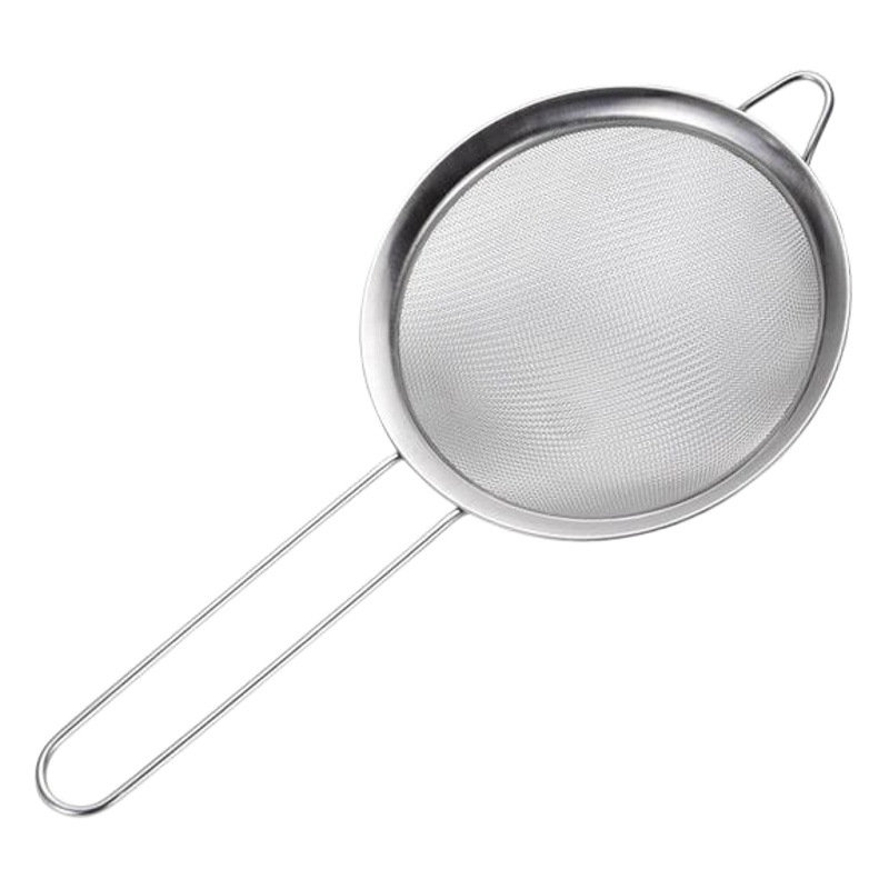 Wholesale Stainless Steel Wide-Rim Filter Strainer for Household Use, Large Strainer for Fruit Juice, Cooking, and Frying, Oil Separator Spoon