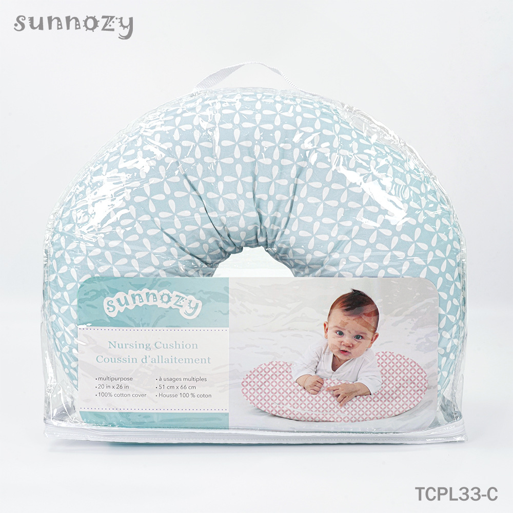 Almohada de lactancia tipo U anti-vómitos Almohada de lactancia Almohada auxiliar para recién nacidos Almohada de maternidad transfronteriza Sunnozy Almohada de lactancia para bebés