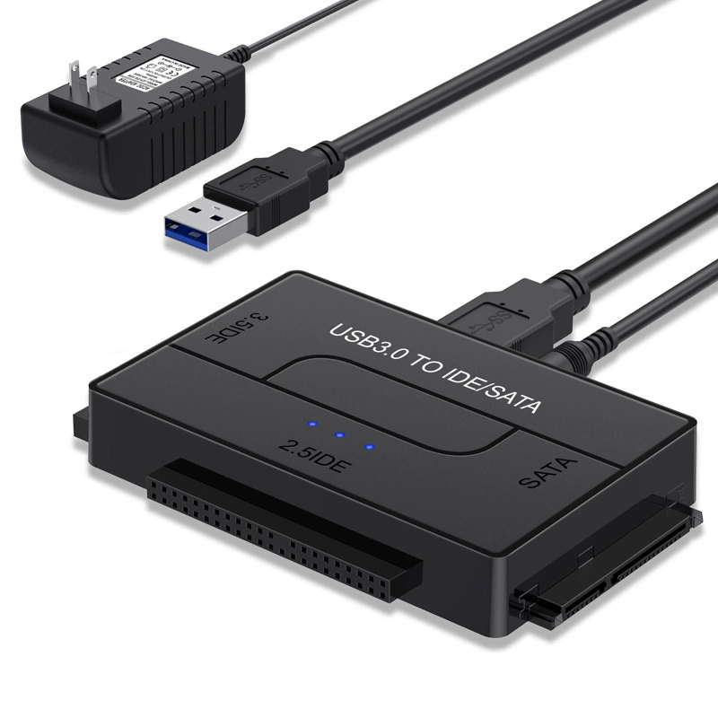 USB3.0 ротатор SATA/IDE конвертер для внешних дисков 2.5/3.5, мультиинтерфейс, драйвер