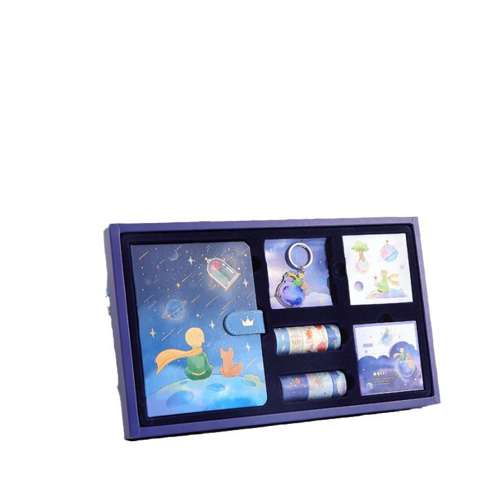 Conjunto de regalo creativo de alto valor de la cara, libro de mano de estudiantes, caja de regalo, regalo de recompensa, regalo de fiesta