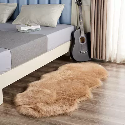 Hair Asymmetrical Shaped Girl — Car Carpet - light-brown-18060cm-round-at-both-ends
