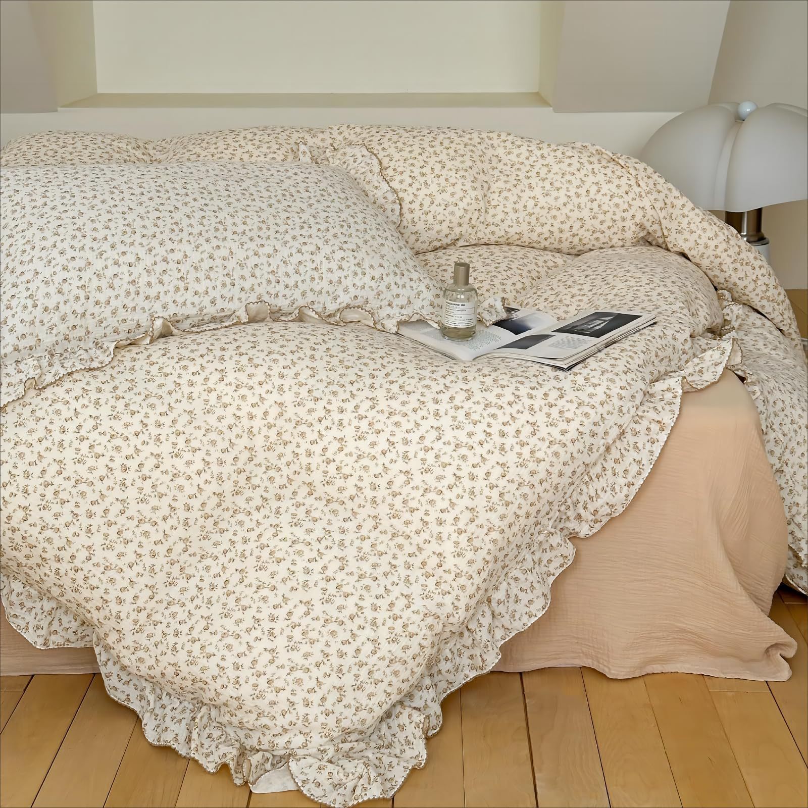 retro duvet cover with down