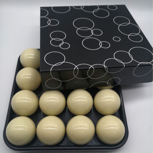 Pure White Standard Mother Balls from Dragon Top Billiards Manufacturer, Three Specifications, Good Touch, 3A Quality, Suitable for Amateur Players and Beginners