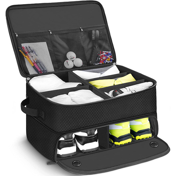 BSCI factory double -layer golf trunk storage bag waterproof…