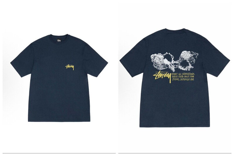 2025 新しい stussy ステューシー男性と女性の半袖 Tシャツ夏の男性と女性のルーズ 230 グラムヘビーウェイト高品質 Tシャツ|undefined