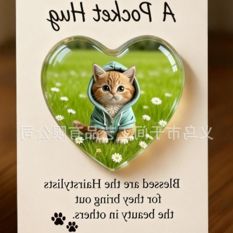 Colgante transfronterizo nuevo colibríes amor animal acrílico regalos de regalo de día de la enfermera regalos de día de San Valentín regalos 2D