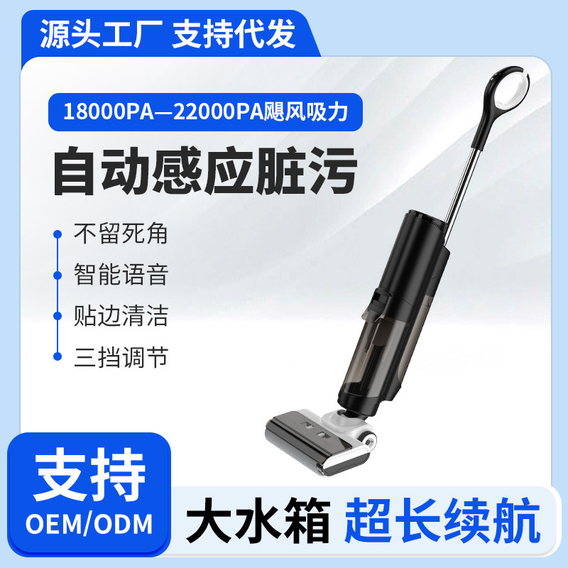 家用洗地机智能拖地机吸拖一体手推式扫地自动三合一自清洁热烘干|undefined