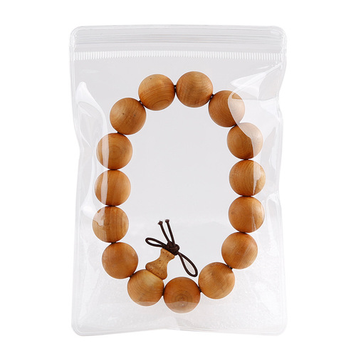 Plastic self-sealing bag PVC jewelry bag transparent jewelry earring storage bag jewelry anti-oxidation soft plastic bag 1 price