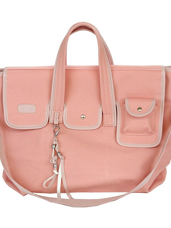 Nuevo estilo transfronterizo coreano bolsas de lona de bolsillo de nicho de estilo artístico de gran capacidad de bolsas de hombro