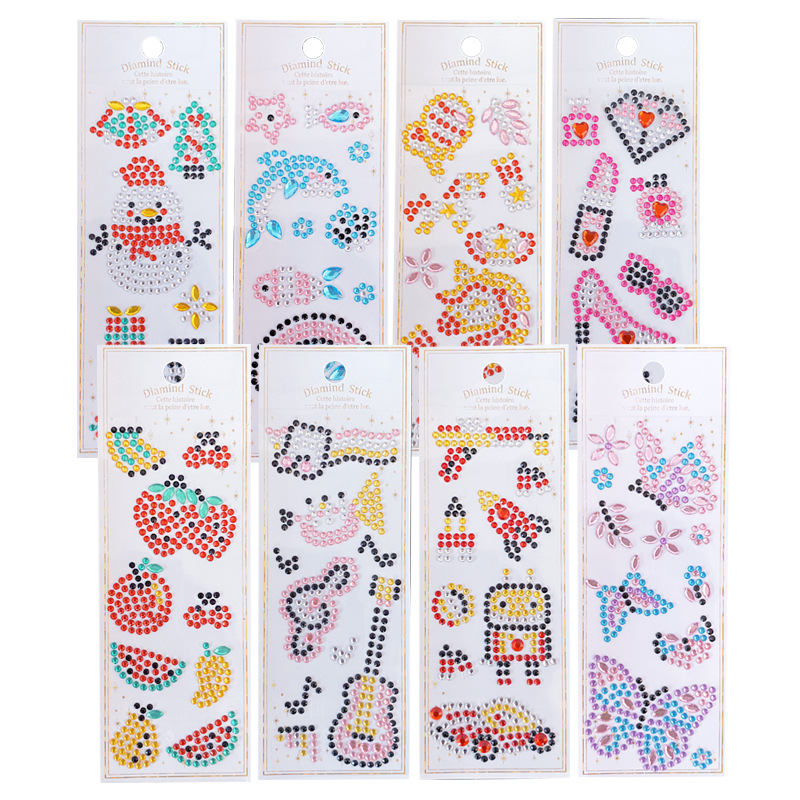 만화 테마 보석 스티커 8