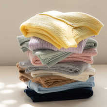 软糯风小麻花开衫女圆领纯羊绒宽松针织小外套高级感秋季上衣