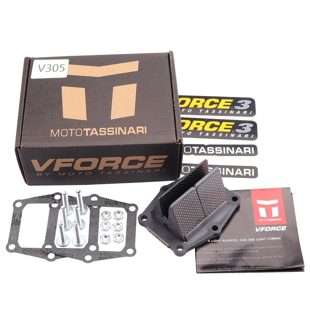 Honda V-Force3 Reed Valve V305A for Honda CR250R TRX250 1986-2001 (Motorcycle Carburetor)