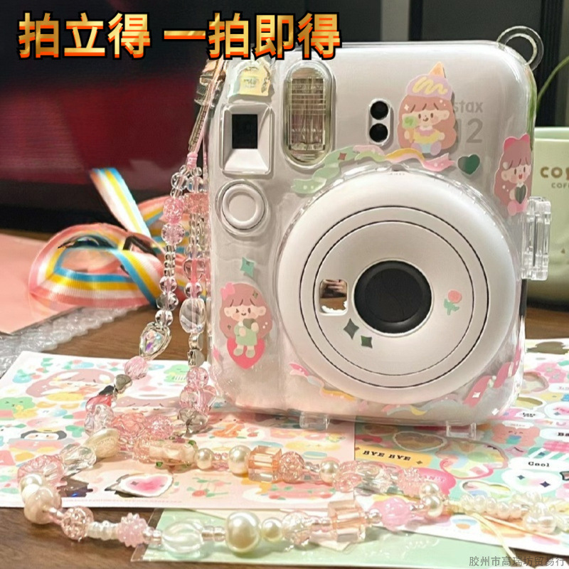 New Mini Camera Polaroid Imaging Photo Paper Cheap Student Camera Retro Photo Portable Mini12