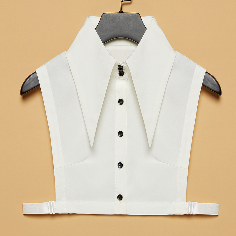 Women's New Fake Collar Large Lapel Korean Style Sweater Decorative Collar Shirt Collar Autumn and Winter Fake Collar Women's New Fake Collar Large Lapel Korean Style Sweater Decorative Collar Shirt Collar Autumn and Winter Fake Collar