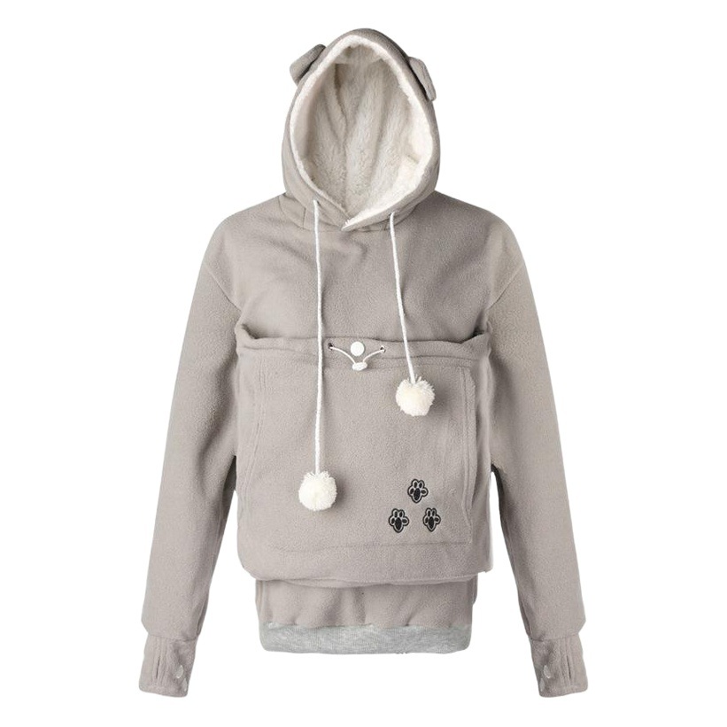 Sudadera con capucha para mascotas (perros y gatos) con forro polar grueso, éxito de ventas transfronterizo, estilo europeo y americano, informal y popular para mujer