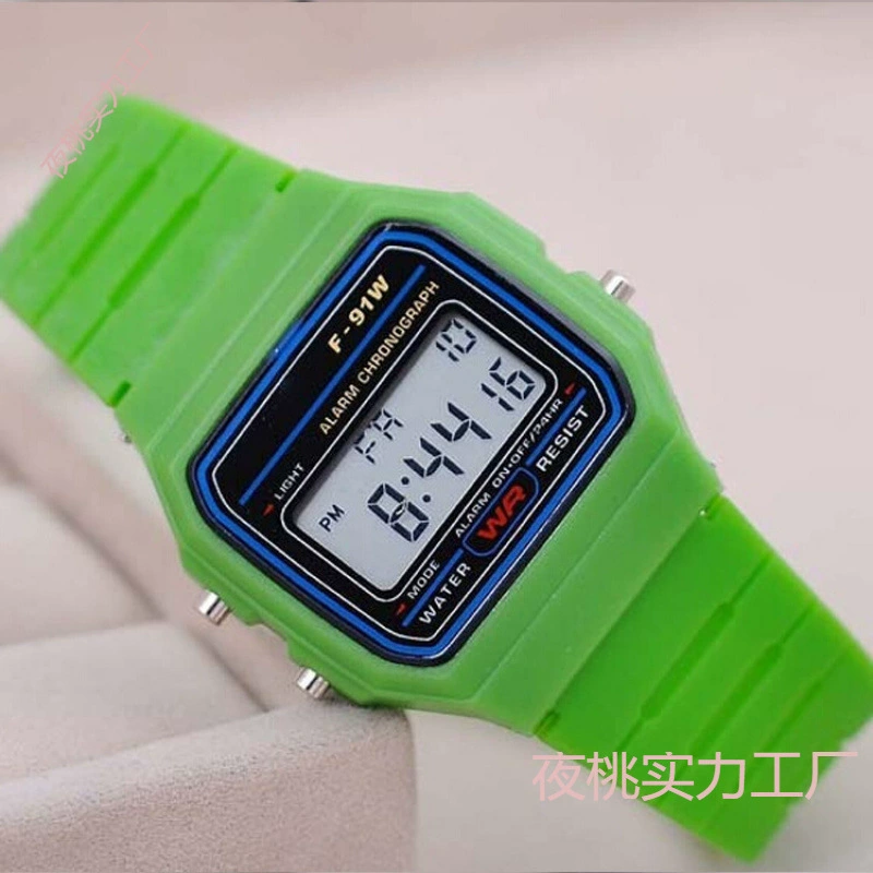 Оптовая торговля через границу-источник Часы электронные спортивные часы ультра тонкий светящийся будильник для детей