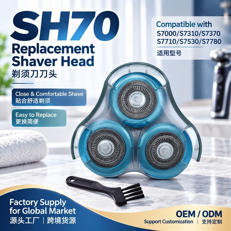 SH70 is suitable for Philips shaver heads S7000, S7310, S7370, S7710, S7530, S7780 blades
