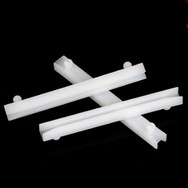 PC板导槽机箱配件尼龙导轨CG-400450/500/550/600轨道卡槽