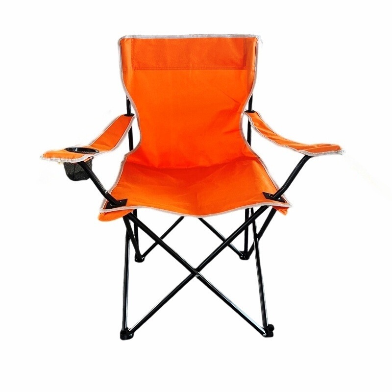 Yg-C074 Cross-Border Supply of High-Quality Beach Chairs, Armchairs, Leisure Chairs, Camping Chairs, Orange