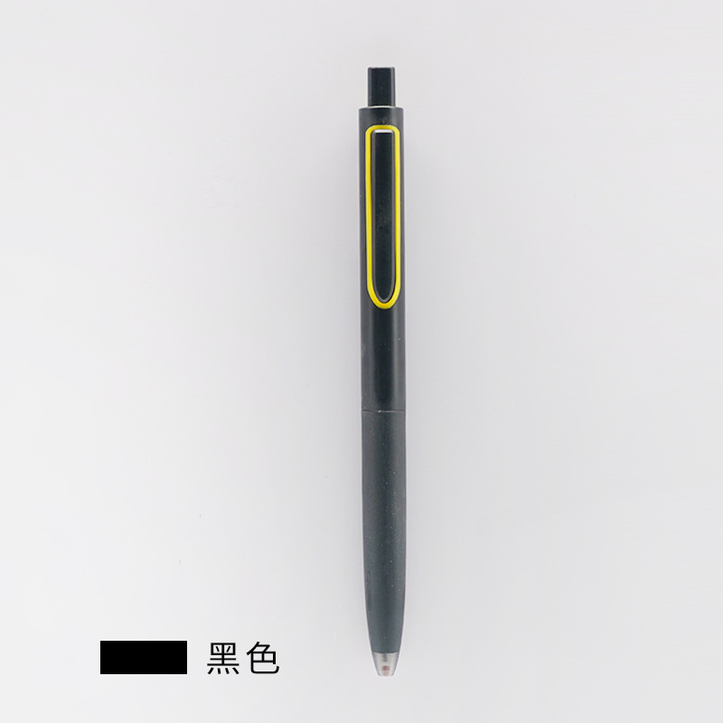Dianshi DS-0154 タイム キャビン トライアングル プレス ゲル ペン 0.5mm ブラック サイレント サイン ペン|undefined