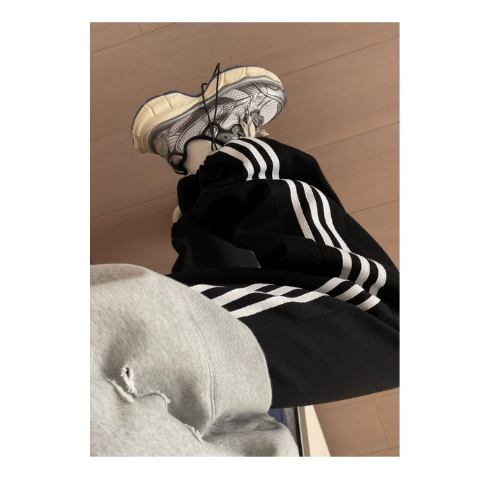 Брюки свободного прямого кроя oversize, для отдыха, размеры S–3XL