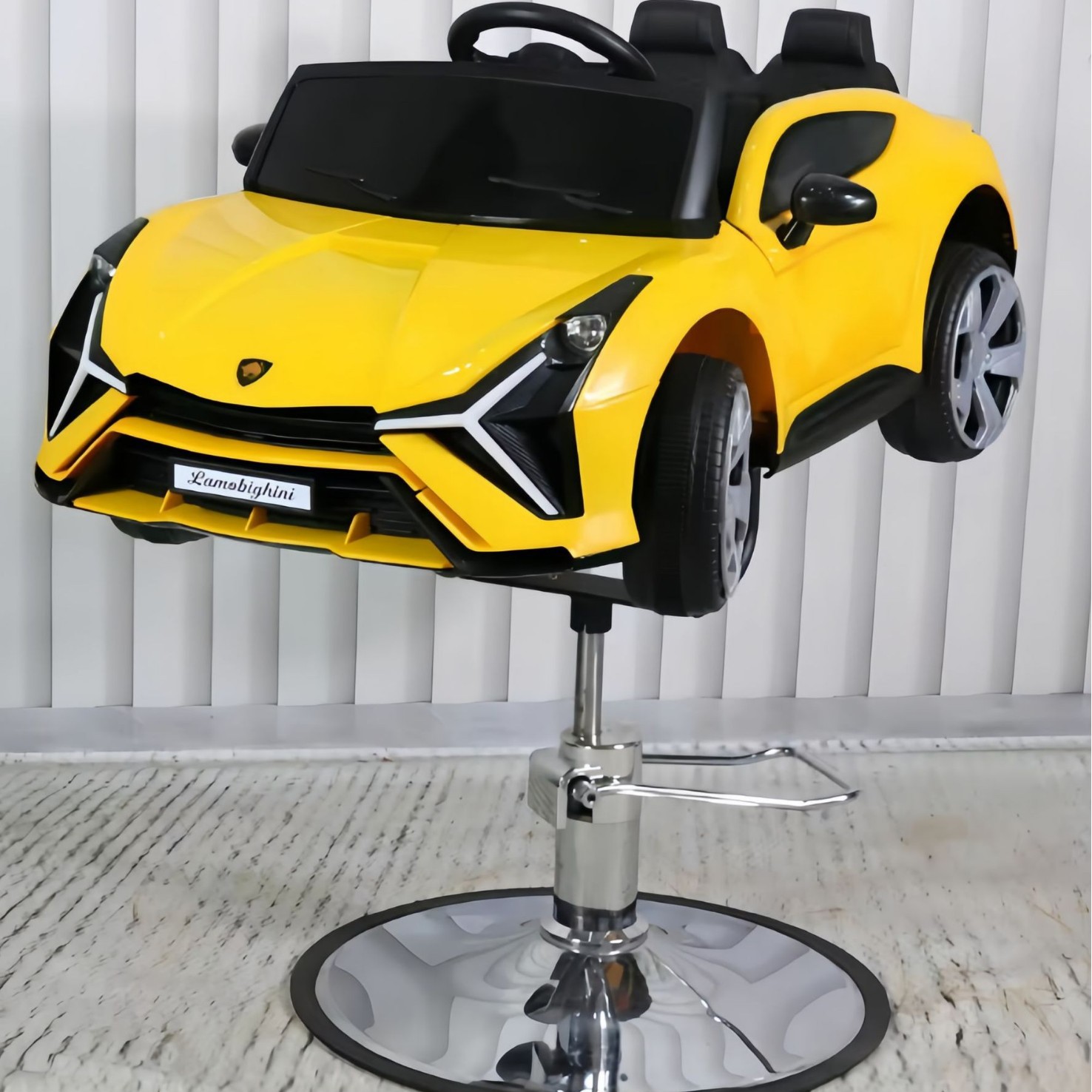 Silla de peluquería transfronteriza para niños silla de cabello giratoria silla de elevación salón de peluquería multifuncional asiento de automóvil de dibujos animados al por mayor image 92