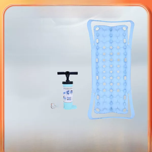 Bed-lying elderly non-turning inflatable mattress paralysis anti-bedsore non-noise air mattress 24 holes breathable anti-pressure sore