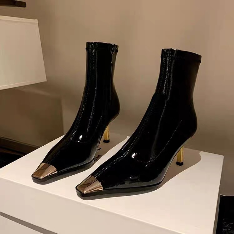 블랙 싱글 안감