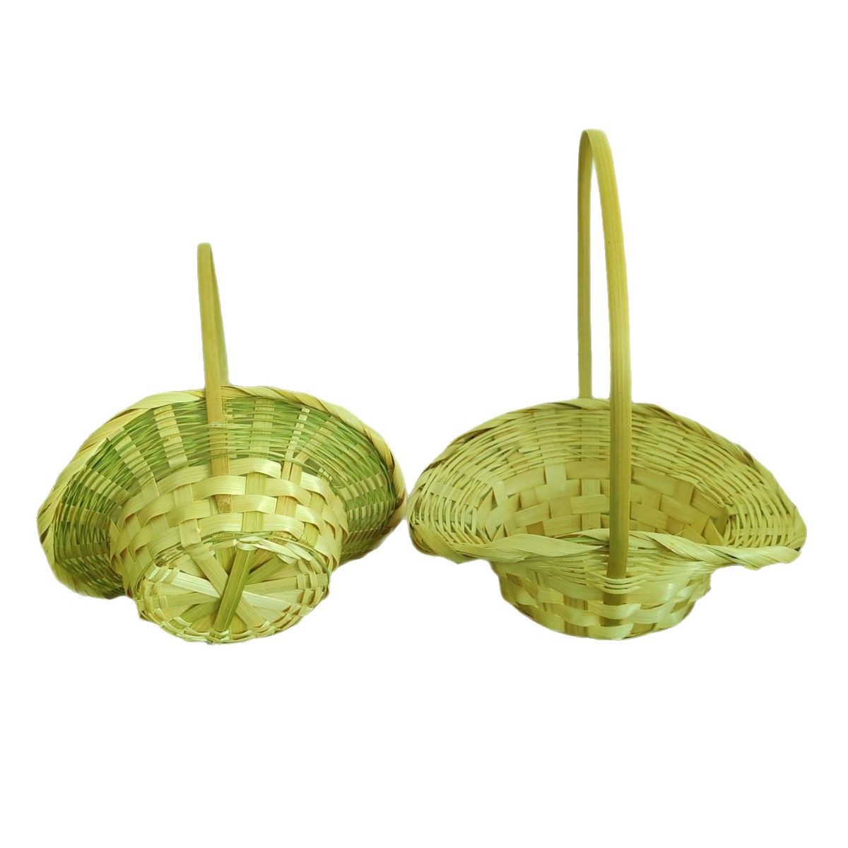 Canasta de Bambú con Asa de Bambú Hecha a Mano para Regalos Festivos image 6