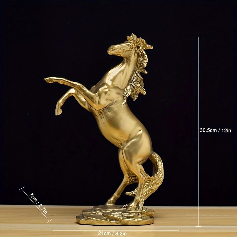 Transfronteriza nuevo caballo Americano decoración de luz de lujo Casa sala de estar entrada del gabinete del vino TV gabinete artesanía Decoración
