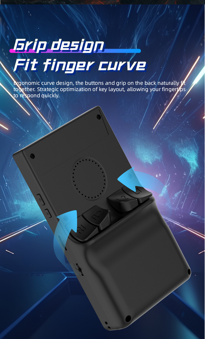 Grenzüberschreitende tragbare 4-Zoll-Open-Source-WLAN-Online-Spielkonsole im Retro-Arcade-Stil (DC40V)._voghion.com