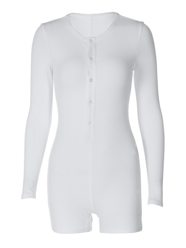 V-neck cotton bodysuit - Image 3