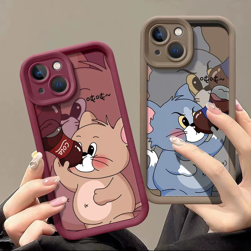 Совместимый с телефоном Apple чехол cartoon милый iPhone 15, iphone, 14promax, защита от падений