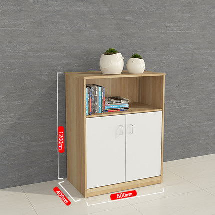 Walnut + puerta blanca cálida
