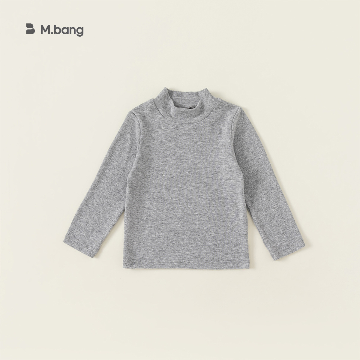 Camiseta interior para niños Youbao, top de cuello medio para bebé de primavera y otoño, jersey multicolor, camiseta de manga larga, ropa interior para niños.
