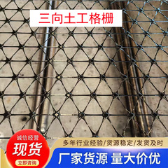 三方向ジオグリッド現物三方向プラスチックストレッチジオグリッド路盤補強三方向ジオグリッド